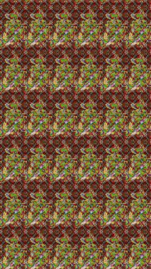 Güzel kumaş deseni. Çiçek arkaplan. Çizim raster deseni.