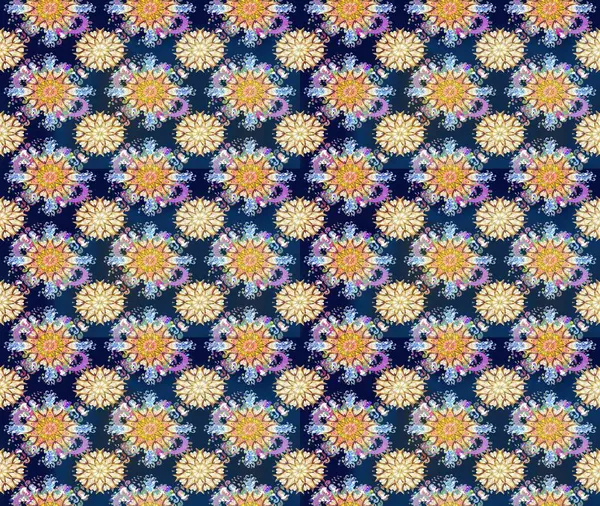 Tekstil, duvar kağıdı, kapakları, yüzey, baskı, hediye paketi, scrapbooking, Dekupaj için çiçek çayır arka plan. Liberty stili millefleurs. Rustik chic. Sorunsuz halk desende küçük kır çiçekleri.