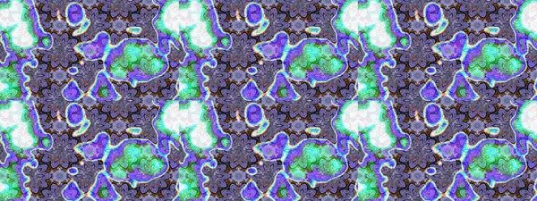 Birçok menekşe ve soyut çiçekli tropik çizim deseni. Varicoloet raster çizimi. Küçük çiçekte sevimli çiçek deseni var..