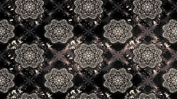 Siyah renkli çiçekler. Raster illüstrasyonu. Küçük çiçekte sevimli çiçek deseni var..