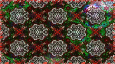 Modaya uygun kumaş deseni. Küçük çiçekteki sevimli çiçek deseni. Kusursuz Tony kumaş deseni. Raster illüstrasyonu.