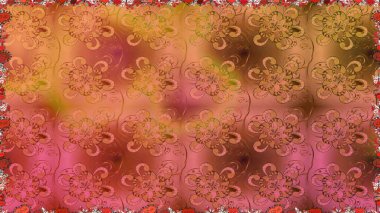Raster güzel kumaş deseni. Soyut zerafet çiçek arka plan ile seamless modeli.