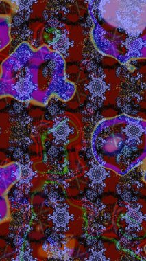 Eskiz Vintage Çiçek Deseni. Raster Kalça dokusu deseni.