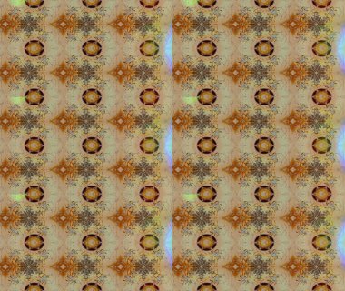 Raster illüstrasyonu. Tarafsız renklerde. Çiçekli güzel suluboya desen.