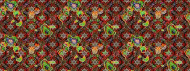 Çiçekler kahverengi, kırmızı ve gri renklerde. Çiçekli karalama şeklinde Raster çiçek deseni. Yumuşak, bahar çiçekli arka plan.