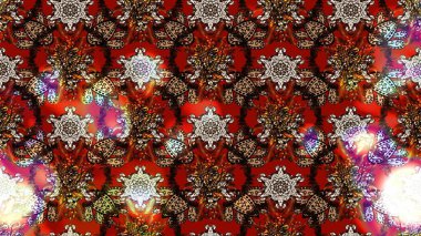 Çiçek ve yapraklı çiçek deseni. Raster illüstrasyonu. Küçük çiçekli şirin desen.