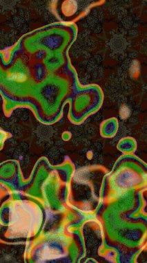 Güzel kumaş deseni. Raster illüstrasyonu. Düz Çiçek Elementleri Tasarımı. Asya tekstil tarzında. Renkli Bahar Teması eskiz kalıbı. Çiçek desenini çiz.