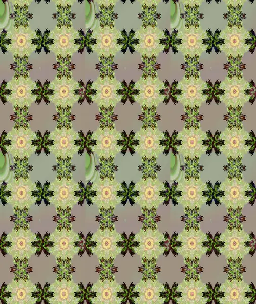 Raster illüstrasyonu. 3D çiçekler, eskiz. Tarafsız renklerde.