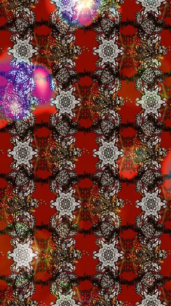 Vadinin çiçekleri kahverengi, kırmızı ve siyah renklerde. Raster - stok. Suluboya, elle çizilmiş. Taslak arkaplan deseni.