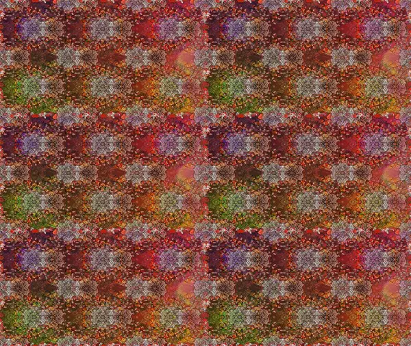 Parlak renkli çiçekleri ve kahverengi renkli yaprakları olan kusursuz çiçek desenleri. Modern çiçek arkaplanı. Halk tarzı. Moda baskıları için zarif bir şablon.