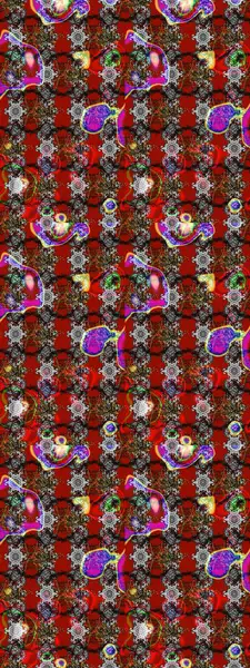 Hediye ambalaj kağıdı, tebrik kartları, posterler ve pankart tasarımı. Kırmızı, gri ve kahverengi renkte çiçekler. Raster düz çiçek çizim deseni.