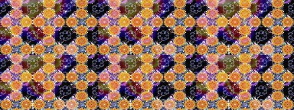 Raster Şirin kumaş deseni. Düz Çiçek Elementleri Tasarımı. Renkli Bahar Teması eskiz kalıbı. Eskiz klasiği.