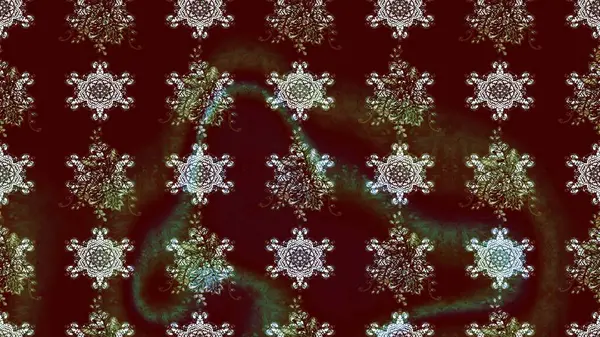 Millefleur 'lar. Küçük kahverengi çiçekli oldukça eski bir besin torbası deseni. Tekstil, kumaş, kapaklar, duvar kağıtları, baskı, paket, koleksiyon defteri, örgü, dekupaj için çiçek arkaplanı..