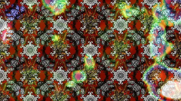 Suluboya çizim kalıbı. Çiçeğin suluboya çizimlerinin mükemmel deseni. Moda baskısı. Eski model. Raster illüstrasyonu. Dekorasyon ve tasarım için güzel desen.