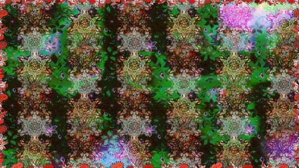 Duvar kağıdı, web sitesi arka planı, ambalaj kağıdı, davetiye, broşür, afiş veya web sitesi için kusursuz çiçek deseni kullanılabilir. Karalama elementleri. El çizimi Raster illüstrasyonu.