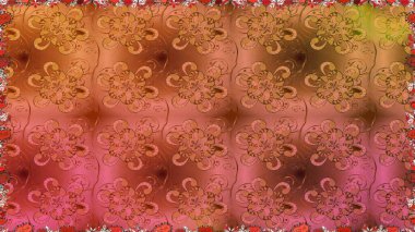 Çiçekli, suluboya desenli kusursuz çiçek deseni. Küçük çiçekte güzel bir çiçek deseni var. Raster deseni.