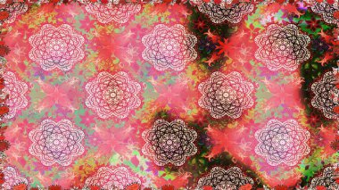 Kusursuz raster deseni. Çiçek arkaplan. Güzel kumaş deseni.