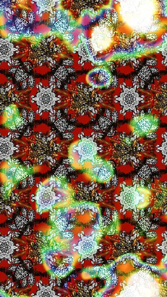 Renkli Yaz Temalı eskiz kalıbı. Güzel kumaş deseni. Raster Illustrasyon 'daki Çiçek Deseni' nin son moda çizimi. Düz Çiçek Elementleri Tasarımı.