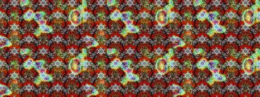 Raster illüstrasyonu. Düz Çiçek Elementleri Tasarımı. Renkli Bahar Teması eskiz kalıbı. Gri, kırmızı ve kahverengi renkte zarif çiçekli suluboya.