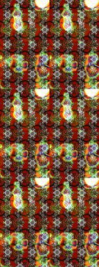 Küçük renkli çiçekler. Moda baskıları için zarif bir şablon. Küçük çiçekte güzel bir desen. Motley illüstrasyonu. Çiçekli bahar çiçekleri. Çizim.