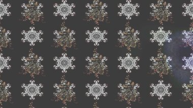 Taslak dekoratif arka plan, çiçek mandala. Raster illüstrasyonu. Çiçek. Gri renklerde.