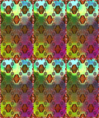 Küçük çiçekteki kusursuz desen. Hoş bir çiçek geçmişi var. Raster illüstrasyonu. Güzel kumaş deseni.