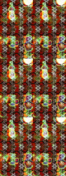 Küçük renkli çiçekler. Moda baskıları için zarif bir şablon. Küçük çiçekte güzel bir desen. Motley illüstrasyonu. Çiçekli bahar çiçekleri. Çizim.