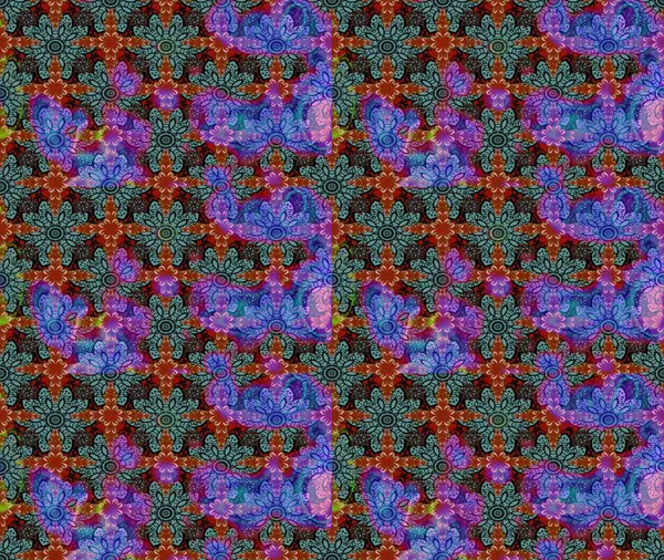 Suluboya tarzında mavi renkli çiçekler. Mavi renkte çiçeklerle birlikte çiçek deseni çiz.