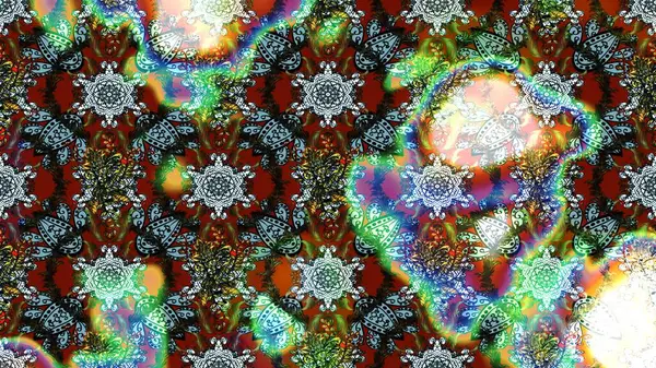 Moda baskıları için zarif bir şablon. Çiçekli bahar çiçekleri. Küçük çiçekte güzel bir desen. Motley illüstrasyonu. Küçük renkli çiçekler. Çizim.