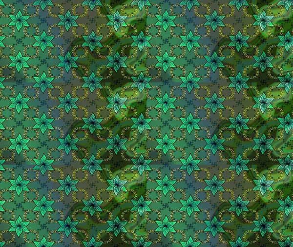 Çiçek kompozisyonu, el boyası, hassas şablon. Yeşil renkte manzaralı çiçek deseni. Üst manzara, yumuşak stil. Sevgililer günü ve tebrik kartı konsepti için şık bir davet.