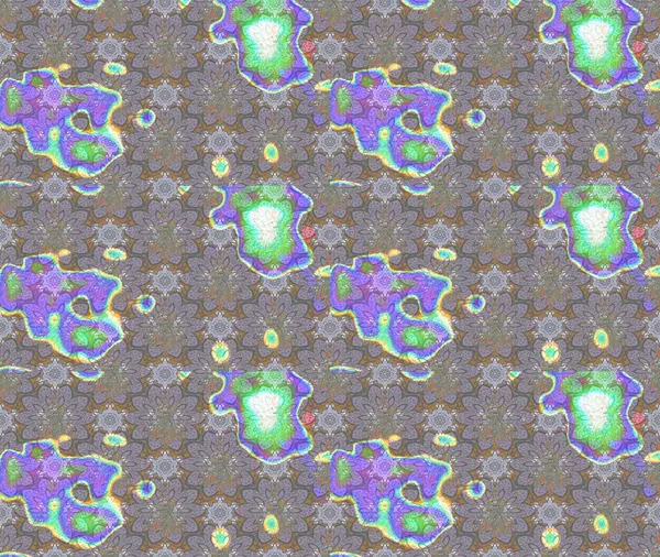 Raster illüstrasyonu. Düz Çiçek Elementleri Tasarımı. Renkli Bahar Teması eskiz kalıbı. Çiçek deseni. Chichi kumaş deseni çiz.