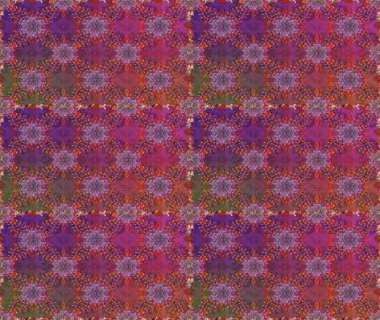 Nazikçe, güzel çiçek arkaplanı. Mor renkli çiçekler. Raster çiçek desenli ve çiçekli..