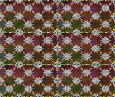 Exquisite pattern of watercolor sketches of the flower. Watercolor seamless pattern. Beautiful pattern for decoration and design. Vintage. Trendy print.