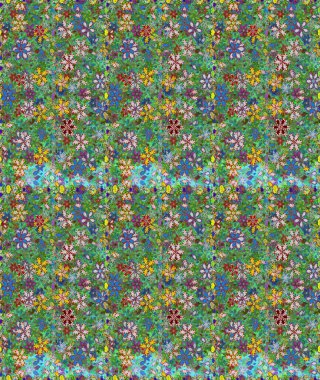 Güzel suluboya çiçek buketi pürüzsüz desenli. Güzel kumaş deseni.