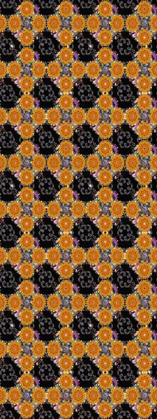 Anti-stres için soyut örnek sayfası. Raster illüstrasyonu. Siyah renklerde.