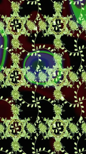 Raster illüstrasyonundaki çiçek desenli çizim. Suluboya tarzında siyah, yeşil ve kahverengi renkte çiçekler.