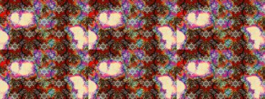 Süslü zentangle çizim dokusu, soyut çiçeklerle süslenmiş. Şekil verilmiş çiçeklerle eskiz deseni. Çiçek deseni duvar kağıdı, şablon dolguları ve web sayfası arkaplanı için kullanılabilir.