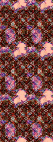 Kahverengi, kırmızı ve bej renkli çiçekler. Gömlek baskısı için çiçek boyası. Çiçek eskiz kalıbı geçmişi.