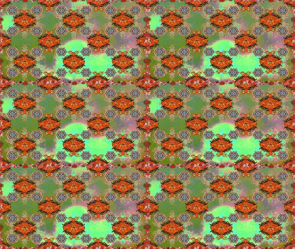 Küçük çiçekteki sevimli çiçek deseni. Kusursuz. Raster illüstrasyonu.