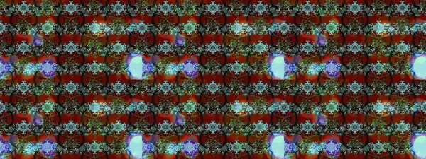 Çiçek desenli eskiz. Düz Çiçek Elementleri Tasarım Raster illüstrasyonu. Renkli Bahar Teması eskiz kalıbı. Çiçekler kahverengi, kırmızı ve mavi renklerde.