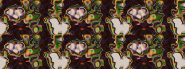 Raster illüstrasyonu. Çiçekli tebrik kartı. Çiçek arkaplan. Suluboya çiçek buketi. Doğum günü kartı ya da düğün davetiyesi. Kahverengi, yeşil ve nötr renklerde.