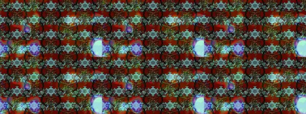 Çiçek desenli eskiz. Düz Çiçek Elementleri Tasarım Raster illüstrasyonu. Renkli Bahar Teması eskiz kalıbı. Çiçekler kahverengi, kırmızı ve mavi renklerde.