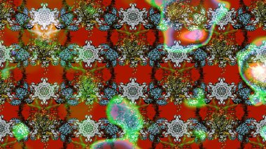 Sevgililer günü ve tebrik kartı konsepti için şık bir davetiye. Çiçek kompozisyonu, el boyası, hassas şablon. Üst manzara, yumuşak kahverengi, kırmızı ve yeşil renkli. Manzaralı çiçek deseni.