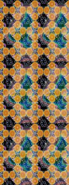 Düz Çiçek Elementleri Tasarımı. Raster Şirin kumaş deseni. Renkli Bahar Teması eskiz kalıbı. Eskiz klasiği.