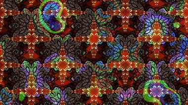 Çiçek arkaplanlı soyut zarafet eskiz deseni. Raster Güzel kumaş deseni.