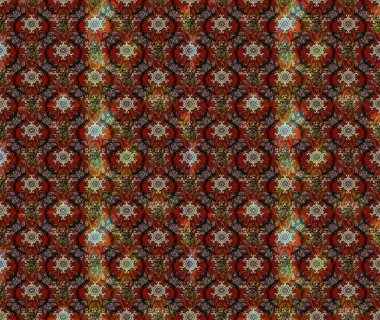 Renkli kahverengi çizim deseni. Tekstil ve kapak tasarımı için mükemmel. Doodle tarzı. Elle çizilmiş sonbahar çiçeği deseni. Kahverengi renkte çiçekler.