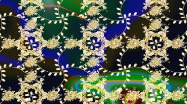 Raster Henna dövme stili. Kızılderili desenli desenli desenli şal deseni. Tekstil, tebrik kartı, boyama kitabı, telefon kılıfı baskısı için kullanılabilir. Etnik Mandala süsü.