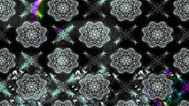 Çiçekli yaz çiçekleri. Küçük renkli çiçekler. Küçük çiçekte güzel bir desen. Motley illüstrasyonu. Moda baskıları için zarif bir şablon. Çizim.