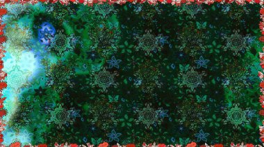 Moda baskıları için zarif bir şablon. Kusursuz. Motley illüstrasyonu. Küçük renkli çiçekler. Küçük çiçekte güzel bir desen. Çiçekli bahar çiçekleri.