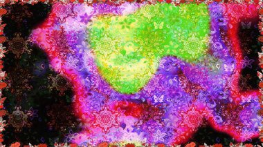 Çiçek arkaplan. Çiçekli tebrik kartı. Suluboya çiçek buketi. Menekşe ve siyah renkler üzerinde. Doğum günü kartı ya da düğün davetiyesi. Raster illüstrasyonu.